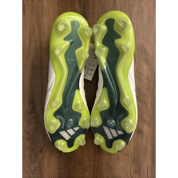 Adidas Copa Pure.1 FG Soccer Cleats Mens Size 9 White Lucid Lemon HQ8971 New - Picture 7 of 9